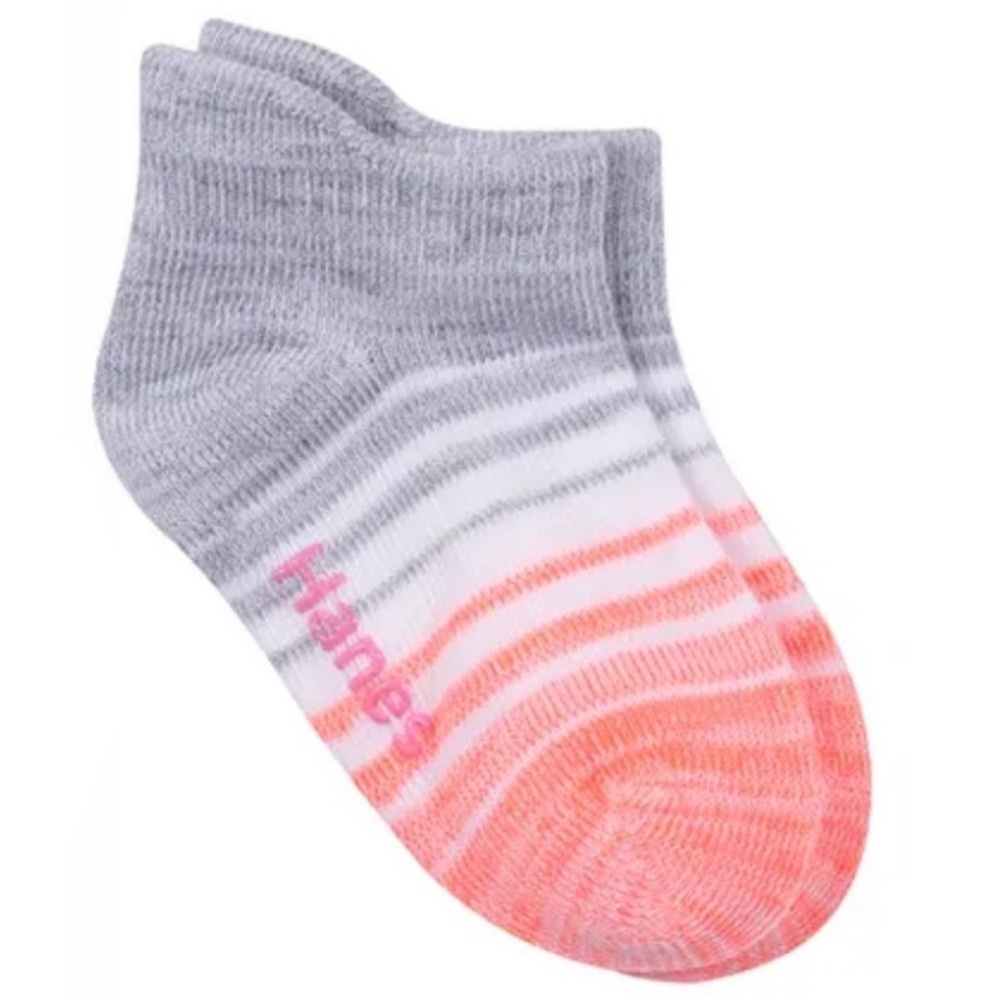 Hanes Toddler Gripper Ankle Socks